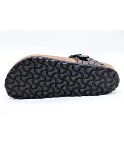 Birkenstock Gizeh Gator Gleam Black
