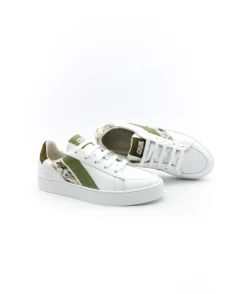 Caval High Slash Green Floral