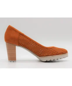 Gadea Escarpin 40574 Velours Curry