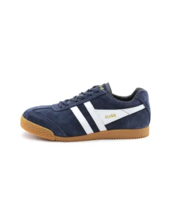 Gola Harrier Suede Navy White